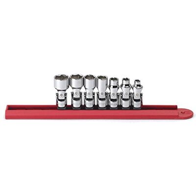 GEARWRENCH Sleutel 80310 7-delig 1/10,2 cm Drive 6 Point Flex SAE dopsleutelset GEARWRENCH Sleutel 80310 7-delig 1/10,2 cm Drive 6 Point Flex SAE dopsleutelset