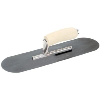 Marshalltown Zwembad Troffel Met Houten Handvat, Blauw Staal, Voor Vloer En Beton, 356x102 mm Marshalltown Zwembad Troffel Met Houten Handvat, Blauw Staal, Voor Vloer En Beton, 356x102 mm
