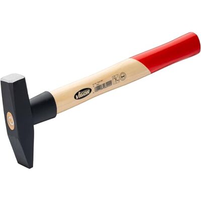 Vigor V2662-300 300g hamerkop, hickory houten steel met rubberen bescherming tegen stoten, lengte 300 mm, voor krachtig en precies werken'. Vigor V2662-300 300g hamerkop, hickory houten steel met rubberen bescherming tegen stoten, lengte 300 mm, voor krachtig en precies werken'.