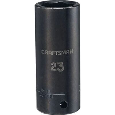 Craftsman CMMT13009 cm 1/2IN Aandrijving DIEP METRIC-23MM Craftsman CMMT13009 cm 1/2IN Aandrijving DIEP METRIC-23MM