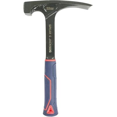 Jackson SJ-BSS22 bakstenen hamer van 22 oz van massief staal Jackson SJ-BSS22 bakstenen hamer van 22 oz van massief staal