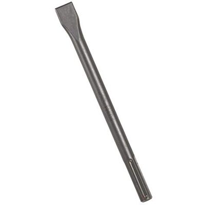 Bosch HS1911 1 inch X 12 inch platte beitel SDS-Max hamer staal, grijs, 1 stuks Bosch HS1911 1 inch X 12 inch platte beitel SDS-Max hamer staal, grijs, 1 stuks