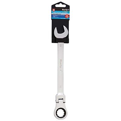 BlueSpot 05119 22mm Chroom-vanadium ratelsleutel met flexibele kop BlueSpot 05119 22mm Chroom-vanadium ratelsleutel met flexibele kop