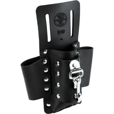 KLEIN TOOLS 5119 gereedschapsetui, multi tool houder met 4 zakken en mes houder is geweldig voor elektricien geschenken KLEIN TOOLS 5119 gereedschapsetui, multi tool houder met 4 zakken en mes houder is geweldig voor elektricien geschenken