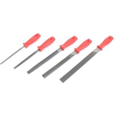 Monkey Ladder vijlen, 5 stuks, handgereedschap van staal, ideaal voor het vormen en afwerken van oppervlakken, bevat verschillende diktes en stijlen voor verschillende toepassingen Monkey Ladder vijlen, 5 stuks, handgereedschap van staal, ideaal voor het vormen en afwerken van oppervlakken, bevat verschillende diktes en stijlen voor verschillende toepassingen