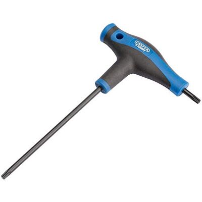 Draper 33899 Expert Tx-Star T20 T-handgreep sleutel, blauw Draper 33899 Expert Tx-Star T20 T-handgreep sleutel, blauw