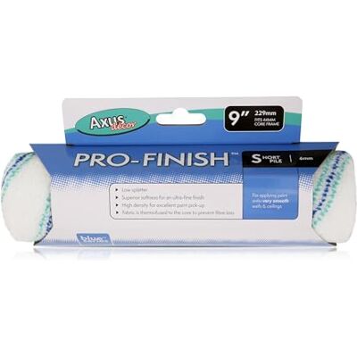 Axus Décor Axus Decor Verfroller mouw 22,5 cm, ultra fijne afwerking korte pool voor professionele en doe-het-zelf projecten, ideaal voor pas gepleisterde of gladde muren en plafonds, mouw kerndiameter 44 Axus Décor Axus Decor Verfroller mouw 22,5 cm, ultra fijne afwerking korte pool voor professionele en doe-het-zelf projecten, ideaal voor pas gepleisterde of gladde muren en plafonds, mouw kerndiameter 44