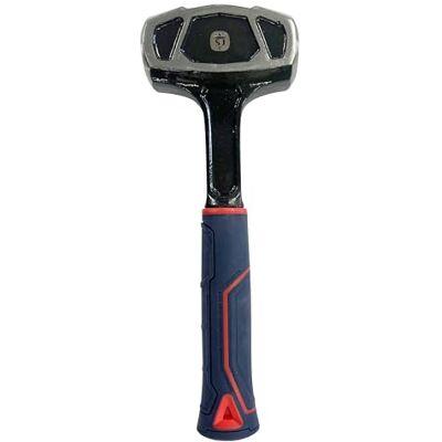 Jackson SJ-MCSS48 Club Hammer van massief staal van 3 pond Jackson SJ-MCSS48 Club Hammer van massief staal van 3 pond