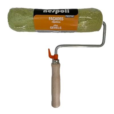 Nespoli 6804250 Professionele verfroller, normale gevels, FSC-handgreep, 250 mm, specifieke kleur Nespoli 6804250 Professionele verfroller, normale gevels, FSC-handgreep, 250 mm, specifieke kleur