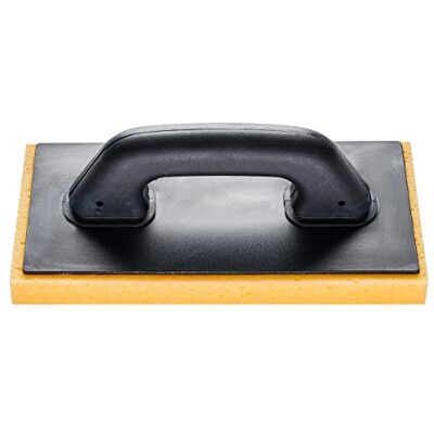 HARDY WORKING TOOLS HARDY Troffel met gesneden hydrospons voor het verwijderen van overtollig voegmiddel en vuil van wand- en vloertegels Gemaakt van polystyreen 24 cm x 14 cm HARDY WORKING TOOLS HARDY Troffel met gesneden hydrospons voor het verwijderen van overtollig voegmiddel en vuil van wand- en vloertegels Gemaakt van polystyreen 24 cm x 14 cm