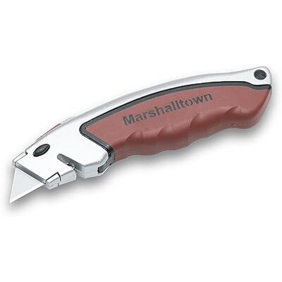 Marshalltown gipsmes, tapijtmes, cutter met Durasoft handvat Marshalltown gipsmes, tapijtmes, cutter met Durasoft handvat