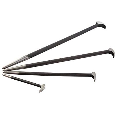 Sunex TOOLS 9804 Rolling Head Pry Bar Set, 6-Inch 50 cm, 4-delig Sunex TOOLS 9804 Rolling Head Pry Bar Set, 6-Inch 50 cm, 4-delig