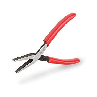 TEKTON Mini platte neus tang, gladde kaak PMN23001, zilver TEKTON Mini platte neus tang, gladde kaak PMN23001, zilver