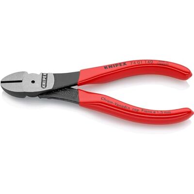 KNIPEX Kracht-zijsnijtang met kunststof bekleed 140 mm, 74 01 140 kunsthars 140 mm KNIPEX Kracht-zijsnijtang met kunststof bekleed 140 mm, 74 01 140 kunsthars 140 mm