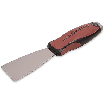 Marshalltown flexibele spatel, Durasoft handvat, hamerkop, roestvrij staal, afmetingen: 210x51 mm Marshalltown flexibele spatel, Durasoft handvat, hamerkop, roestvrij staal, afmetingen: 210x51 mm