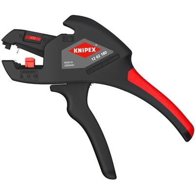 KNIPEX Automatische draadsnijder - 10-24 AWG - 7,25" KNIPEX Automatische draadsnijder - 10-24 AWG - 7,25"