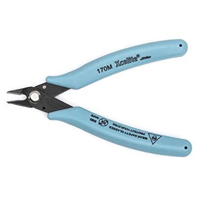 Xcelite Weller 170MVN ESD Safe Shear Cutter Algemeen gebruik, 127 mm (5 inch), blauw Xcelite Weller 170MVN ESD Safe Shear Cutter Algemeen gebruik, 127 mm (5 inch), blauw
