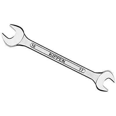 KIPPEN 1038F Dubbelforke- sleutel - 16x17 mm - Sleutel KIPPEN 1038F Dubbelforke- sleutel - 16x17 mm - Sleutel