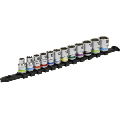 Sealey WallDrive 12-delig Socketsset - Socketsset Sealey WallDrive 12-delig Socketsset - Socketsset