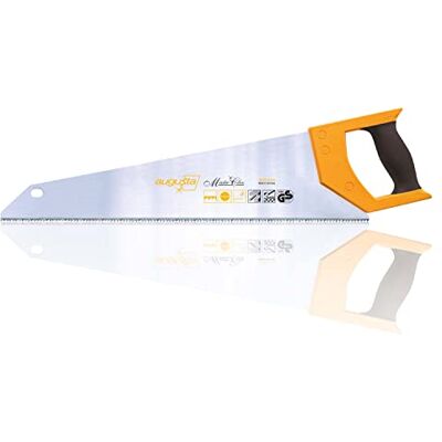 augusta heckenrose Augusta-Heckenrose vossenzaag 500 mm speciale handzaag met 2-componenten softgrip voor het bewerken van werkbladen, spaanplaat, constructiehout en PVC krachtige duwtanden voor snel zagen augusta heckenrose Augusta-Heckenrose vossenzaag 500 mm speciale handzaag met 2-componenten softgrip voor het bewerken van werkbladen, spaanplaat, constructiehout en PVC krachtige duwtanden voor snel zagen