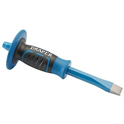 Draper 99170 koude beitel en beschermer, 19 x 250mm bakstenen bolsters, blauw en zwart Draper 99170 koude beitel en beschermer, 19 x 250mm bakstenen bolsters, blauw en zwart