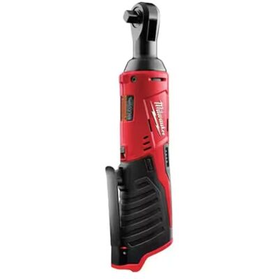 Milwaukee 2457-20 M12 Draadloze 3/8 "Sub-Compact 35 voet-Lbs 250 RPM Ratchet w/Variabele Snelheidstrigger (Batterij niet inbegrepen, alleen elektrisch gereedschap) Milwaukee 2457-20 M12 Draadloze 3/8 "Sub-Compact 35 voet-Lbs 250 RPM Ratchet w/Variabele Snelheidstrigger (Batterij niet inbegrepen, alleen elektrisch gereedschap)