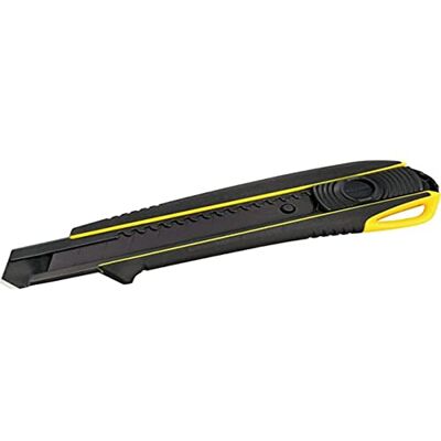 Tajima DC560 Driver cuttermes/cutterset met 13 superscherpe Razar Black messen, 18 mm, autoplock, DC560RB13 Tajima DC560 Driver cuttermes/cutterset met 13 superscherpe Razar Black messen, 18 mm, autoplock, DC560RB13