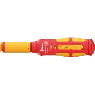 Wera 7508 VDE Kraftform Safe-Torque Speed draaimomentgreep Wera 7508 VDE Kraftform Safe-Torque Speed draaimomentgreep