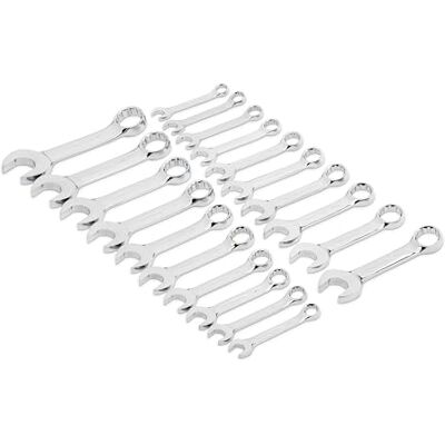 GEARWRENCH Stubby 81903 20-delige sleutelset SAE en metrisch GEARWRENCH Stubby 81903 20-delige sleutelset SAE en metrisch