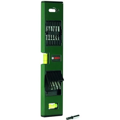 Bosch 2607017070 schroevendraaibits 17-delig met waterpas Bosch 2607017070 schroevendraaibits 17-delig met waterpas