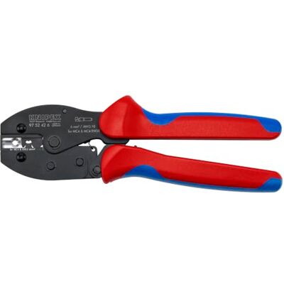 KNIPEX PreciForce Krimptang voor MC4/MC4 Evo 2-connectors, 97 52 42 6 220 mm KNIPEX PreciForce Krimptang voor MC4/MC4 Evo 2-connectors, 97 52 42 6 220 mm