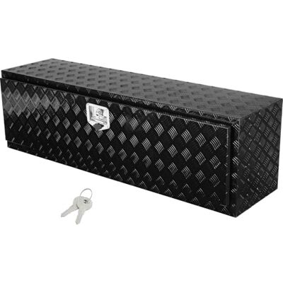 VEVOR Vrachtwagen, ondervloer, gereedschapskist, gereedschapskist, 1524 x 432 x 457 mm, opbergdoos voor pick-up, materiaal aluminium, belastbaar tot 50 kg VEVOR Vrachtwagen, ondervloer, gereedschapskist, gereedschapskist, 1524 x 432 x 457 mm, opbergdoos voor pick-up, materiaal aluminium, belastbaar tot 50 kg