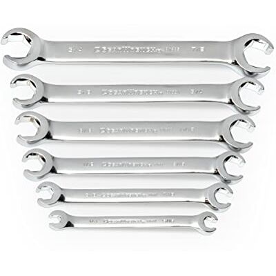 GEARWRENCH 6 stuks flare moermoersleutelset, SAE 81907 GEARWRENCH 6 stuks flare moermoersleutelset, SAE 81907