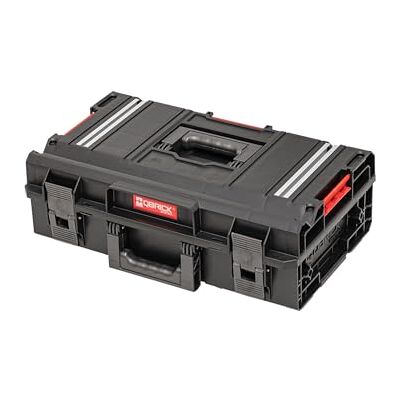 QBRICK SYSTEM One 200 2.0 Gereedschapskoffer, lege gereedschapskist, zwart, 585 x 385 x 190 mm QBRICK SYSTEM One 200 2.0 Gereedschapskoffer, lege gereedschapskist, zwart, 585 x 385 x 190 mm
