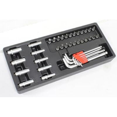 Monkey Ladder Sleutelrek – gereedschapshouder van CRV-staal, type 2, capaciteit voor 41 sleutels, ergonomisch design en duurzaam Monkey Ladder Sleutelrek – gereedschapshouder van CRV-staal, type 2, capaciteit voor 41 sleutels, ergonomisch design en duurzaam