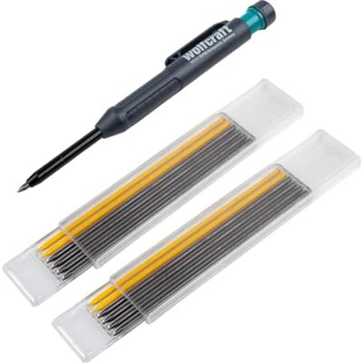 wolfcraft Markeerstift voor diepe gaten I 8661000 I Voor het markeren op moeilijk bereikbare plaatsen wolfcraft Markeerstift voor diepe gaten I 8661000 I Voor het markeren op moeilijk bereikbare plaatsen