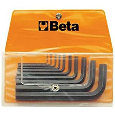 Beta 96N/B10 zeskantstiftsleutelset, 10-delig, gebogen (art. 96N), in tas Beta 96N/B10 zeskantstiftsleutelset, 10-delig, gebogen (art. 96N), in tas
