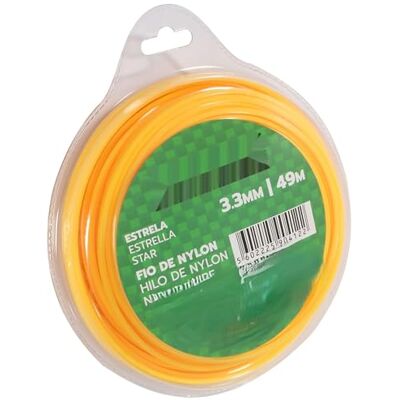 Monkey Ladder Nylondraad – draad van 3,3 mm dikte en 49 m lengte, robuust en duurzaam, ideaal voor tuin- en doe-het-zelfwerkzaamheden Monkey Ladder Nylondraad – draad van 3,3 mm dikte en 49 m lengte, robuust en duurzaam, ideaal voor tuin- en doe-het-zelfwerkzaamheden