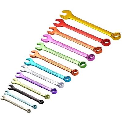 Draper 23017 Expert High-Torque Metrische Combinatie Spanner Set, 6mm-19mm, Veelkleurig, 13 Stuks Draper 23017 Expert High-Torque Metrische Combinatie Spanner Set, 6mm-19mm, Veelkleurig, 13 Stuks
