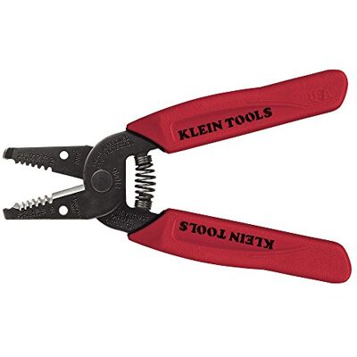 KLEIN TOOLS Striptangen/snijder 16-26 AWG draad, rood KLEIN TOOLS Striptangen/snijder 16-26 AWG draad, rood