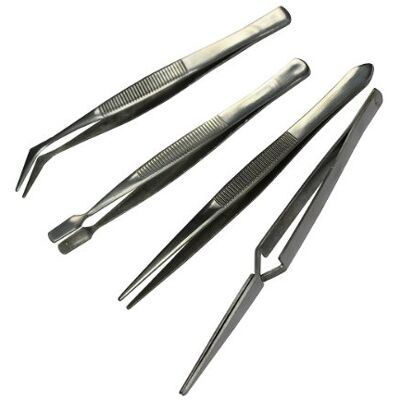 Jeweltool McGuinness pincettenset, 4-delig Jeweltool McGuinness pincettenset, 4-delig