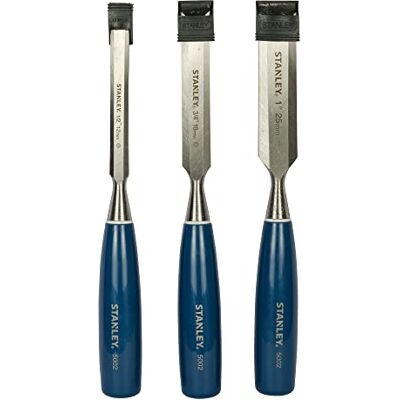 Stanley 5002 Serie 3 Stuks Beitel Set 0-16-128 Stanley 5002 Serie 3 Stuks Beitel Set 0-16-128