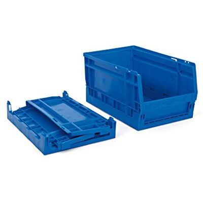 Tayg 209024 opbergdoos, kunststof, blauw, opvouwbaar, 500 x 303 x 275 mm Tayg 209024 opbergdoos, kunststof, blauw, opvouwbaar, 500 x 303 x 275 mm