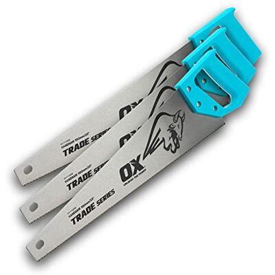 OX Tools OX Trade Handzaag 22 Inch/550mm Triple Pack, Blauw/Zwart OX Tools OX Trade Handzaag 22 Inch/550mm Triple Pack, Blauw/Zwart