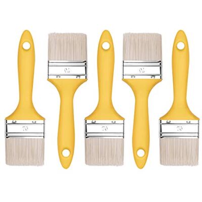 HARDY WORKING TOOLS M7 Set van 5 Platte Verfborstels 70mm - Verf Set HARDY WORKING TOOLS M7 Set van 5 Platte Verfborstels 70mm - Verf Set