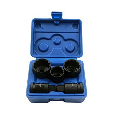 US PRO 5-delig 1/2" Dr Impact Socket & Bit Set - Impact Socket Set US PRO 5-delig 1/2" Dr Impact Socket & Bit Set - Impact Socket Set