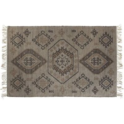 Fijalo Jute Katoen Vloerkleed 120x170 - Kilim Fijalo Jute Katoen Vloerkleed 120x170 - Kilim
