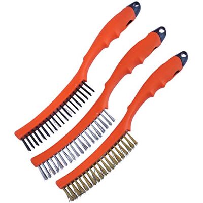 SP Tools Borstelset, 355 mm, maat 3-delig SP Tools Borstelset, 355 mm, maat 3-delig