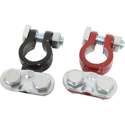 Monkey Ladder Accuklemmen, hoge geleidbaarheid, gewicht 160 g, verpakking met 2 stuks, gemaakt van duurzame en robuuste materialen Monkey Ladder Accuklemmen, hoge geleidbaarheid, gewicht 160 g, verpakking met 2 stuks, gemaakt van duurzame en robuuste materialen