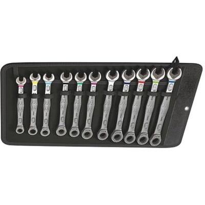 Wera 05020013001 6000 Joker 11 set 1, steek-ringsleutelset, metrisch, 11-delig Wera 05020013001 6000 Joker 11 set 1, steek-ringsleutelset, metrisch, 11-delig